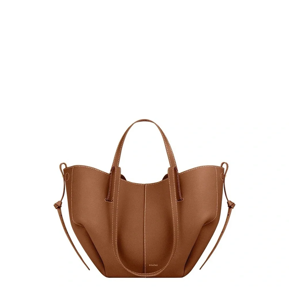 Polene Tan Leather Tote - Picture 1 of 6